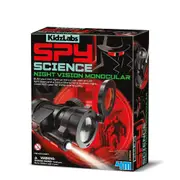 4M KidzLabs Spy Science Night Vision Monocular Kids/Children Toy Black 5y+