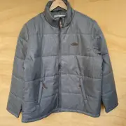 RM Williams Jacket Mens Size XXL Grey Puffer Adult Outdoor Coat Patterson Creek