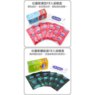 durex 杜蕾斯保險套／原廠公司貨／超薄裝／凸點裝／活力裝／激情裝／飆風碼／熱愛裝／超潤滑裝／AIR【保險套世界】