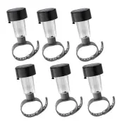 6 Pack Solar Pool Lights for Framed Above Ground Pools,Outdoor Swimming9113
