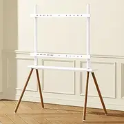 EKDJSN TV Stand for 32-75 Inch TV, Universal Floor TV Stand, Tall TV Stand Mount, VESA: 200×200mm-600×400mm, Holds Up to 45 Kg, for Home Entertainment, Living Room, Bedroom