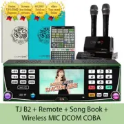 TJ Media B2 Karaoke Machine System+DCOM Wireless+Remote+Book (Koreran+Foreign)