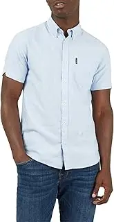 [Ben Sherman] Men's Short Sleeve Signature Oxford Shirt