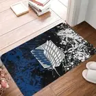 Attack On Titan Bath Mat Wing Doormat Kitchen Carpet Outdoor Rug Home Decoration