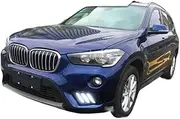 2PCS LED DRL Daytime Running Light Daylights Compatible WithBMW X1 F48 F49 2016 2017 2018 2019 With Yellow Turn Signal Lamp(White yellow blue)