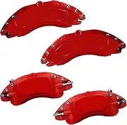 AOOA Powder Coating Aluminum Red Caliper Covers Disc Brake Caliper Covers Fit for Chevrolet Trailblazer 2021-2025（front and rear）