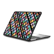MacBook Air 13-inch (M2 - M4) Impact Case PS I Love You 45 Rainbow Shadow Black