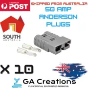 High Quality 50A Anderson Style Plugs x10
