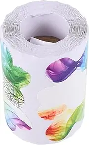 Healeved 1roll Nail Extension Forms Guide Stickers Durable Manicure Tools for Professional Hobby Use for Sculpting Nails More Quantity for Nail Artists
