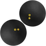 Abaodam 2pcs Squash High Elastic Rubber Racket for Training Lightweight Compact Design Suitable for All Fitness Levels Use