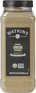 Watkins Gourmet Spice, Organic Onion Powder, 22.0 oz. Bottle (21810)