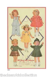 20" Pattern for Shirley Temple Doll #418