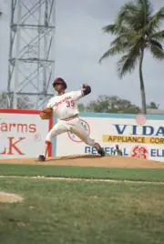 Mike Cuellar Baltimore Orioles pitches during a spring training game Old Photo