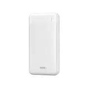 Jany Series 10000mAh RPP-147 Dual USB + Micro Type-C Input Power Bank for Samsung S10+ Redmi Xiaomi Mi9 HUAWEI for iPhone WHITE COLOR