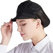 [Nanxson] 3pcs Chef Hat Kitchen Cooking Chef Cap Food Service Hair Nets CF9033
