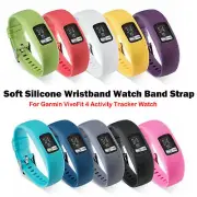 For Garmin VivoFit 4 Activity Tracker Soft Silicone Wristband Watch Band Strap