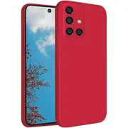 MCC For Samsung Galaxy A51 Soft Liquid Silicone Shockproof Case Cover A515 [Red]