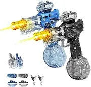 Electric Water Gun, Automatic Water Pistols - 500CC Long Range Motorized Water Gun with Multifunctional Lighting Effects Light, Automatic Outdoor Beach Swimming Pool Aqua Shooter Hydro Blaster