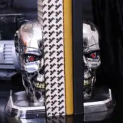 T-800 Terminator 2 Judgement Day T2 Head Bookends
