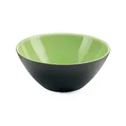 Guzzini My Fusion Plastic 20cm Serving Bowl Food/Salad Container Black/Green