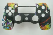LOT 25 Joker Soft Touch Front Face Shell For PS4 Controller For current gen