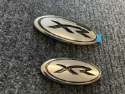 XR FRONT GRILL & REAR BOOT BADGE SUIT BA/BF SERIES FORD FALCON/XR6/XR8/SEDAN/UTE