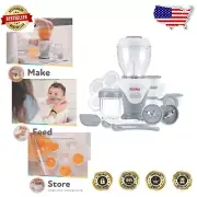 Mighty Baby Food Blender Set - 22-Piece Weaning Kit with Cookbook & Accessories