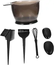 Didiseaon 1set Hair Dyeing Kit Hair Coloring Tools for Salon Home Use Includes Mixing Bowl Styling Comb Brushes Clips for Tinting