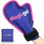 Hand Hot or Cold Pack in Glove Shape (Medium Size) for Arthritis, Chemo, Eczema