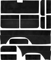 1981-91 Chevrolet/GMC Suburban with Rear Tailgate Encore Velour & Carpet Panel