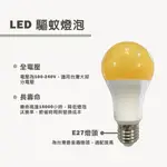 〖樂亮/驅蚊聖品〗12W LED E27 1200K 驅蚊燈泡 防蚊燈泡 ★GCU0-LED12W-E27-