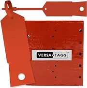 Orange Self-Locking Arrow Key Tags (1,000 per Pack) Size 4 1/2" X 3/4" (Orange)