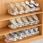 Adjustable Shoes Tray Double-layer Shoe Holder Shoe Rack Shoe