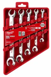 Milwaukee 48229470 - Flare Nut Spanner Set - 5 Piece SAE
