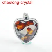 23.75Ct Pallasite Meteorite Pendant Brenham Meteorite Necklace --88