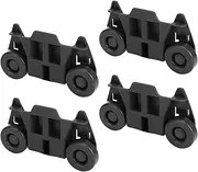 Dishwasher Wheel Assembly, 4 Pcs Lower Rack W10195416V PS11722152 AP5983730 for Kitchen, Best Replacement Dishwashers Wheel Accessories