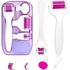 Roller Facial Beauty Roller 6 in 1 Derma Roller Kit Jade Roller Face Microneedle
