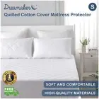 Dreamaker Hollotex Fibre Quilted Mattress Topper Protector Cover Long Single