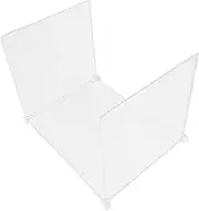 DIYEAH Removable Desk Divider Board for Privacy and Productivity Transparent Classroom and Office Panel Easy Installation Material Sneeze Guard for Student Desks