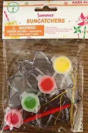 Summer Suncatcher Kit Makes 2 Sun Catchers, NEW!