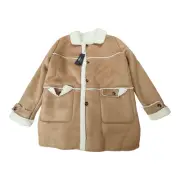 CKL Generation Men's Brown Sherpa Lined Coat 3XL - Winter Jacket