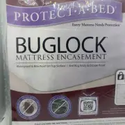 BUGLOCK Bed Bug MATTRESS COVER / ENCASEMENT --- ZIPPERed --- FULL SIZE /DOUBLE