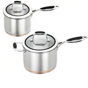 Scanpan Coppernox Saucepan with Lid - 2.5 L
