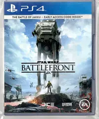 在飛比找Yahoo!奇摩拍賣優惠-{瓜瓜皮}PS4二手品 原版片 中文版 星際大戰 戰場前線(