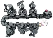 Qty. 7 x 1 inch (25mm) Irrigation Manifold Solenoid 24V AC 100 LPM-Flow Control & Override
