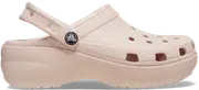 Crocs Women's Classic Platform Clog; Quartz, W5
