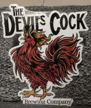 The Devil's Cock Brewing Company Aluminum Tin Tacker Craft Beer : Limited to 105