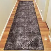 Celebrity Renow Dark Grey Runner Rug