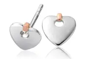 Clogau Welsh Gold Cariad Stud Earrings - 3SCE012