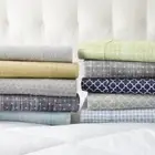Home Premium 4 Piece Printed Bed Sheet Set by Kaycie Gray Fashion